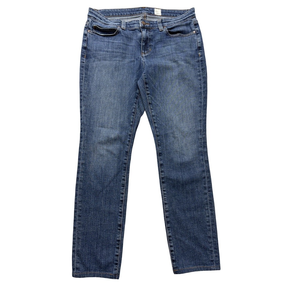 The Fisher Project Womens‎ Jeans 32x26 Blue Mid Rise Straight Stretch USA Tag 8